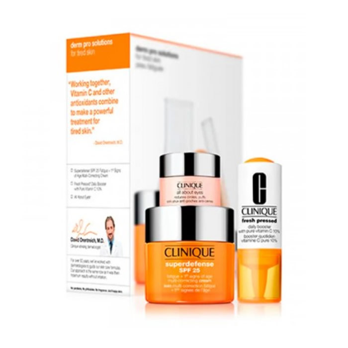Clinique Superdefense Spf25 Set 3 Pieces 2021 - Medonline Webáruház