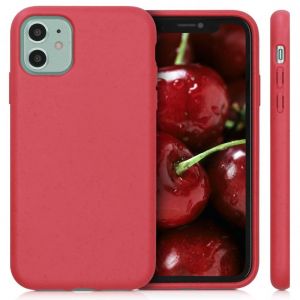 Samsung Galaxy Note 10 Plus / 10 Plus 5G SM-N975 / N976, Bioplasztik tok, környezetbarát, Wooze Bio, piros