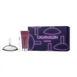 Calvin Klein Euphoria Eau De Parfum Spray 100ml Set 3 Pieces 2020