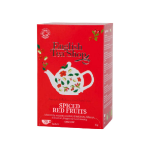 English Tea Shop Fűszeres Pirosgyümölcsös Bio Tea – filter, 20 db, , 30 g