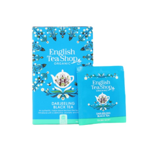 English Tea Shop Darjeeling Fekete Bio Tea – filter, 20 db, , 40 g