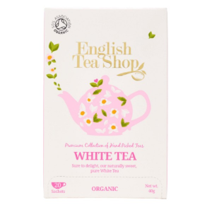 English Tea Shop Fehér Bio Tea – filter, 20 db, , 40 g