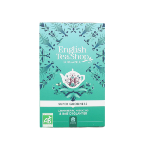 English Tea Shop Áfonya Hibiszkusz Bio Tea Csipkebogyóval – filter, 20 db, , 35 g