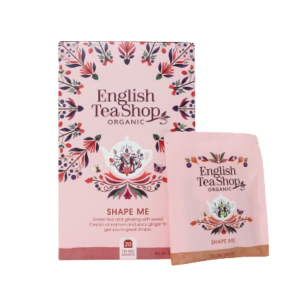 English Tea Shop Shape Me Bio Zöld Tea – filter, 20 db, , 30 g