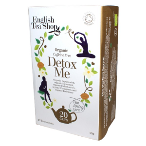 English Tea Shop Detox Me Koffeinmentes Bio Tea – filter, 20 db, , 30 g