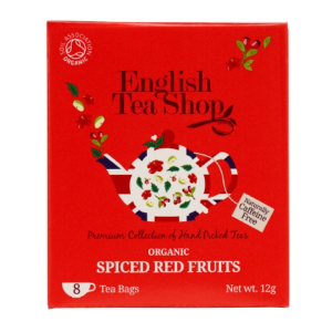 English Tea Shop Fűszeres Pirosgyümölcsös Bio Tea – filter, 8 db, , 12 g