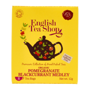 English Tea Shop Gránátalma & Feketeribizli Bio Tea – filter, 8 db, , 12 g