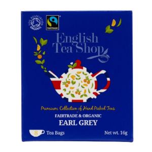 English Tea Shop Earl Grey Fekete Bio Tea – filter, 8 db, , 16 g
