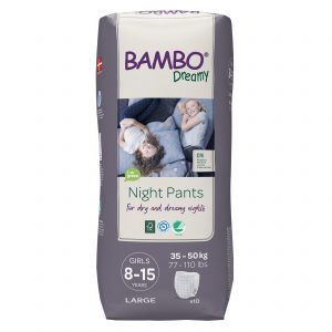 Bambo Dreamy éjszakai pelenka, Lány 35-50 kg,10db