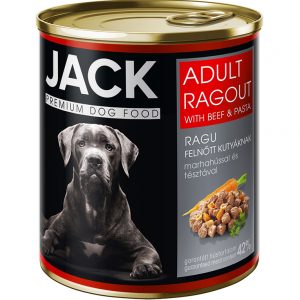 Jack kutya konzerv ragu adult marha 800g