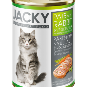 Jacky macska konzerv pástétom nyúl-zöldség 400g