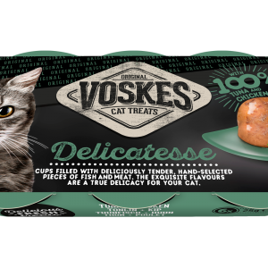 Voskes Zselés tonhal & csirke bonbon 6x25g macskáknak